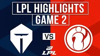 TES vs IG Highlights Game 2 | LPL 2026 Split 1 | Top Esports vs Invictus Gaming