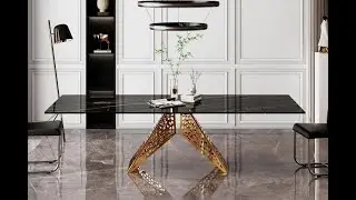 Tables en C&eacute;ramique et Verre : Design Italien Contemporain & &Eacute;l&eacute;gance Intemporelle