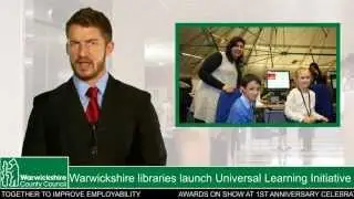 Warwickshire libraries launch Universal Learning initiative