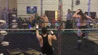 (Free Match) Steel Cage Match - Silent But Deadly vs. The Cash Masters - TRUE Wrestling 2017