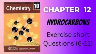 class 10 chemistry chapter 12 hydrocarbons exercise short questions (6-11)