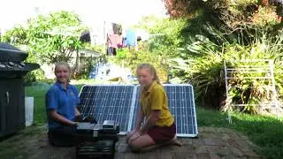 KickAss Battey box and solar panels  Australian Direct 4wd outdoor camping gear