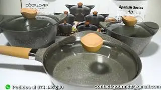 Ollas Cooklover de Roca Volcanica Natural 100% Original GOURMET