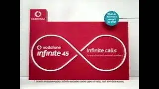 Vodafone - Infinite 45 - 2011 ad