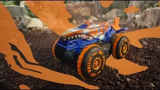 Mattel - Hot Wheels Monster Trucks Tiger Shark Climber