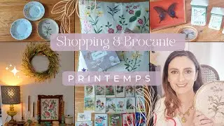 🌷🌸Shopping et Brocante de Printemps 🌸🌷🌸Spring & French Flea Market🌸🌷