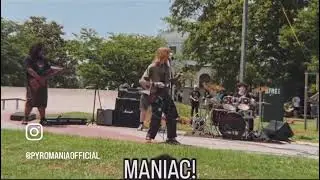 Pyromania live 5/24/25 at Macon Central City Skatepark