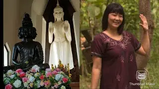 Explore Wat sala Loi ||white buddha sculpture ||Beautiful Waterfall || korat Nokhan Ratchasima ||