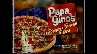 1996 - NESN & Papa Gino's Pizza - MVP (Mo Vaughn Phonecard) Commercial