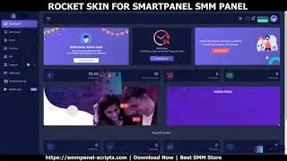 Rocket SMM Panel Script for SmartPanel - Best SMM Panel Script