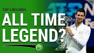 Fab 5: Novak Djokovic&rsquo;s Top 5 Records