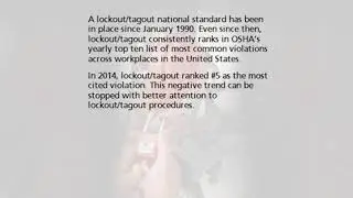 Lockout Tagout Training Preview