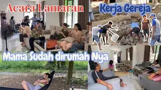 Acara Lamarannya Agustina, Kerja Bakti Gereja dan Mama Sudah Pulang KerumahNya. 