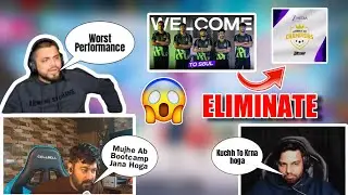 S8ULXELITE ELIMINATED FROM ZEE MEDIA TOURNAMENT 🤯|S8UL MEMBERS REACTION AFTER S8ULXELITE ELIMINATION