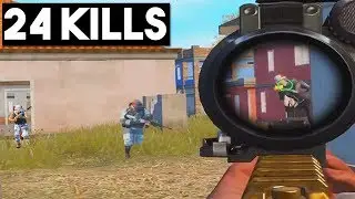 FULL SQUAD AFTER ME! | 24 KILLS SOLO vs SQUADS | PUBG Mobile 🐼