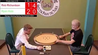 Refuge Gaming Spring 2023 Crokinole tournament final match