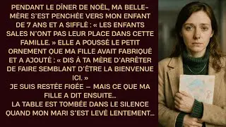 MA BELLE-MÈRE A REJETÉ MA FILLE À NOËL ! 🎄 Le Secret du Test ADN a Tout Changé...