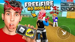 Testei as 5 Melhores CÓPIAS de Free fire no Roblox e Fiquei CHOCADO! 😱