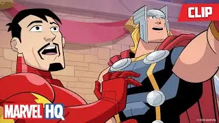 Ultron Crashes Christmas Dinner 🤖💥🍗 | A Merry Marvel Christmas | @MarvelHQ