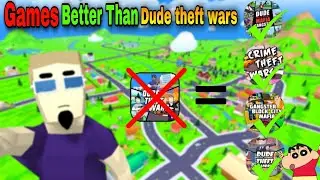 Games like dude theft wars 😍 | Games better than sasti gta5 | shinchan gaming