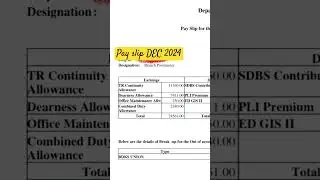 Latest salary slip bpm #music #gds #bpm #abpm #daksevak #gramin_dak_sevak_latest_news_today #trend