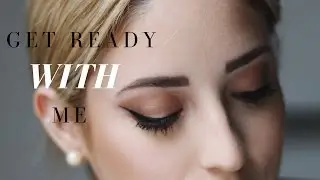 Get Ready with Me | Kyshadow Bronze Palette