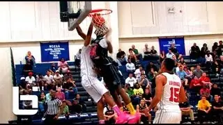 Tyrone Wallace INSANE Poster Dunk On Anthony January During Ballislife All American Game!