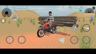 Rx 100 bike loading palat gyi 🥲🥲#automobile #nishudaswal #viral #games 