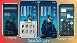 OG Awaited Theme for Xiaomi HyperOS 2.0 & 3.0| Support HyperOS 3 Control Center #sardarjitruetech 