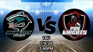 PMA Knights 14u (black) vs. Shark City Highlights
