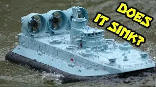 BRUSHLESS RC HOVERCRAFT HG-C201 - This Is A Strange One!