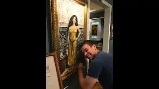 Harem Dancer Sketching Part I   Brush Strokes Fine Art LLC