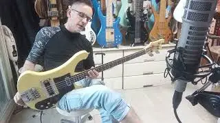 BASS HUNTER Electric Bass Guitar Review; JAPAN VINTAGE Greco PMB800 1977: BASS SOUND CHECK