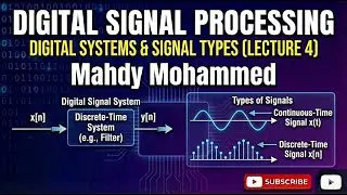 Lecture 4 | Types of signals & Digital signal system | Digital Signal Processing | Computer Science