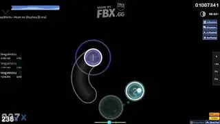 CHiCO with HoneyWorks - Heart no Shuchou (osu gameplay)