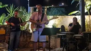 20250611 Black magic woman played by The Rock Blues Trio
