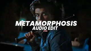 Metamorphosis (slowed) - interworld [edit audio]