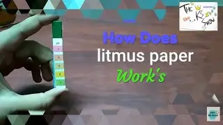 How does litmus paper work