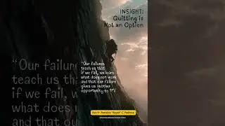 Quitting is Not an Option - Insight by Rev.Fr. Ronaldo &ldquo;Boyet&rdquo; C. Pedroso