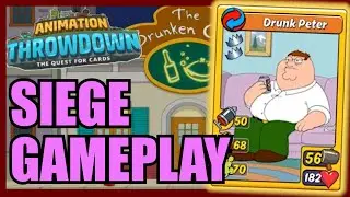 Top 25 Siege Gameplay in Animation Throwdown - THAT WAS CLOSE!