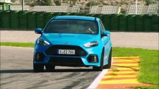Ford Focus RS mkIII 2016 on the track engine sound