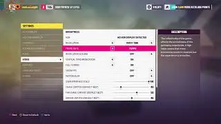 Forza Horizon 5 optimised settings for GTX 1060 6GB