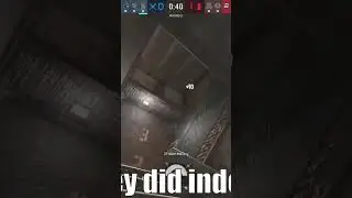 Mans Hubris will be it's downfall #funny #gaming #rainbowsixsiege