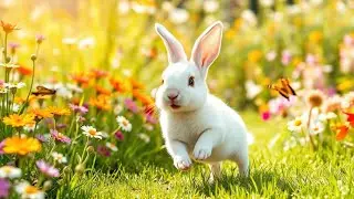 Cat Love and Rabbit Rescue | Heartwarming Animal Story for Kids