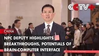 NPC Deputy Highlights Breakthroughs, Potentials of Brain-Computer Interface