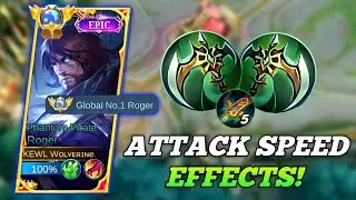 ROGER CORROSION SCYTHE DAMAGENYA GAK LOGIS! | BUILD ROGER TERSAKIT 2023 | NEW BUILD ROGER 2023~MLBB
