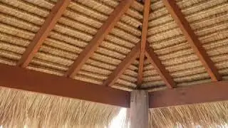 3 x 4m Bali Hut Installation