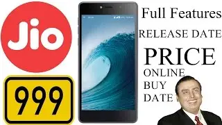 JIO LAUNCHED CHEAPEST 4G voLTE SMARTPHONE @999 |specifications leaked|