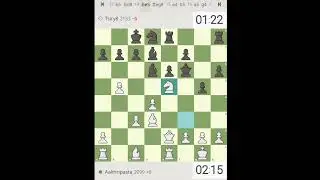 91% accuracy against a 2133 on lichess. #chess #blitz #lichess #india #games #romantic #attack