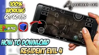 [2025] How to download resident evil 4 in Android phone ||gameplay aethersx2 best ps2 emulator